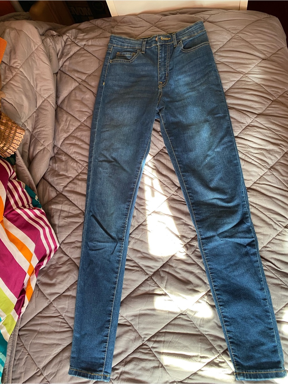 Forever 21 Blue Skinny Jeans